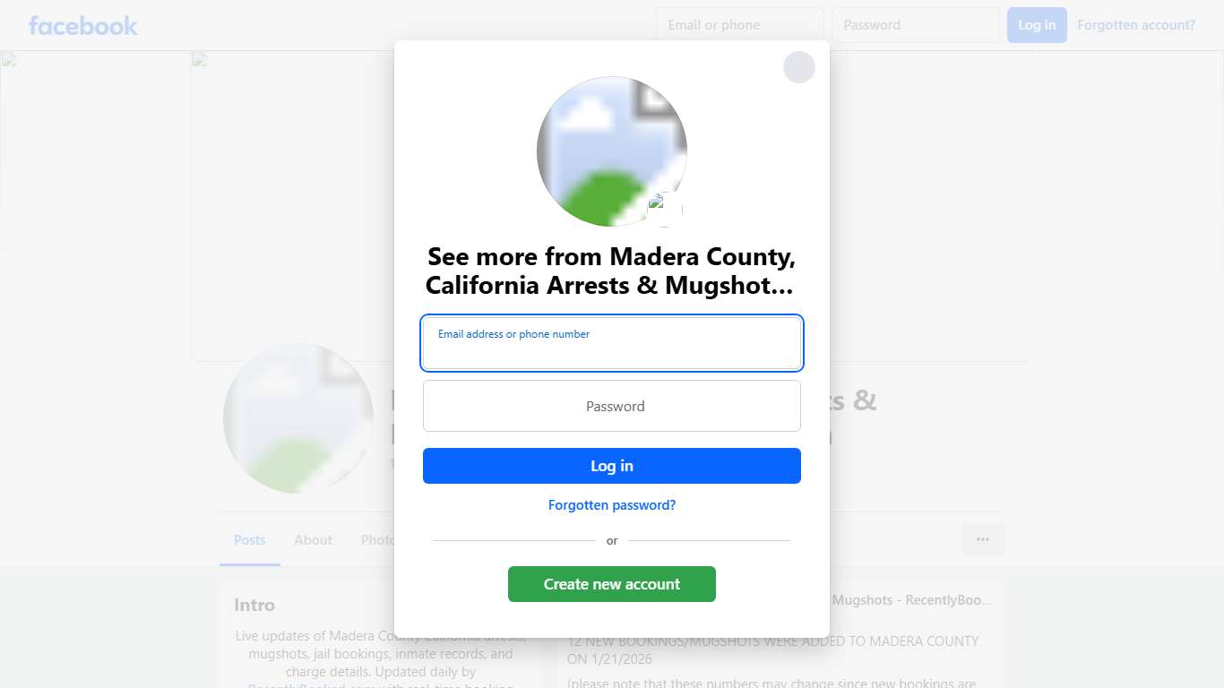 Madera County, California Arrests & Mugshots - RecentlyBooked.com | Facebook
