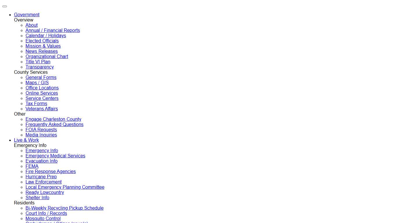 Sheriff's Office | Charleston County, SC | Search for Arrests